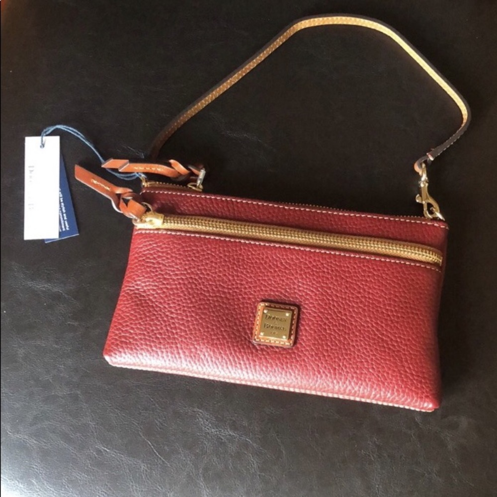 DOONEY & BOURKE tech zip top clutch